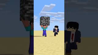 HELP Herobrine bedrock run minecraft herobrine minecraftmemes [upl. by Lednic]