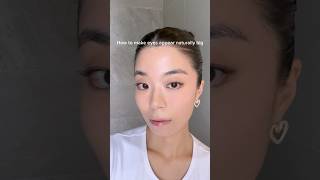 8 steps for big eyes 👁️👁️ makeup makeuptutorial shorts [upl. by Bille]