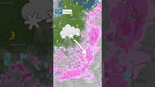 Heute ziehen mit einem starken Wind weitere Schnee und Schneeregenschauer durch 🌨 schnee [upl. by Shute]