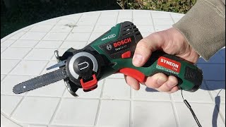 Battery Powered Chainsaw Bosch EasyCUT 12 Li [upl. by Richmond]