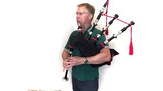 The Heights Of Dargai  Duncan MacRae bagpipes SL10 [upl. by Kerry]