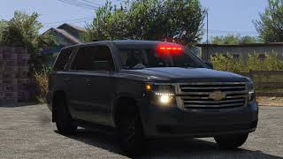 RCMP unmarked Tahoe quotkquot div [upl. by Nogas]