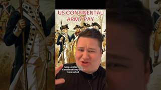 US REVOLUTIONARY WAR ARMY PAY history usa army americanrevolution military pay salary money [upl. by Erdnoed]