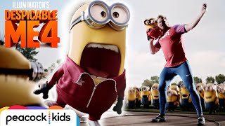 JUMP AROUND with the Minions at the Paris Olympics  DESPICABLE ME 4 [upl. by Jdavie]