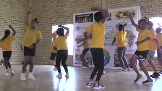 2024 Atlhogang Primary School PE Human Movement performance [upl. by Nyllaf704]