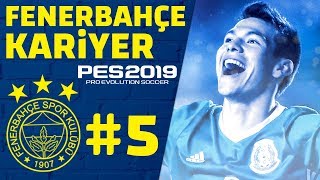 YENİ KADRO  PES 2019 Fenerbahçe Kariyer Analig 5 [upl. by Allimaj]