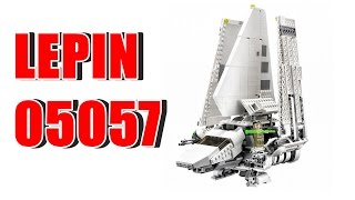 Lepin 05057 Imperial Shuttle Tydirium [upl. by Webber]