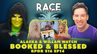 Willam and Alaska Watch Drag Race Season 16 E14 quotBooked and Blessedquot [upl. by Abeh583]