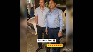 Comedian ❤🍫Johnny lever with handsome Son Jessey Lever spot togetheryt viralvideo preetyshorts20 [upl. by Rojas]