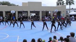 TABLA RITMICA 3° SEC LICEO THEZIA FEBRERO 2015 [upl. by Adnale]