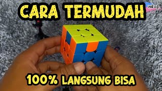 Tutorial rubik untuk pemula  Cara main rubik 100 Berhasil [upl. by Moscow]