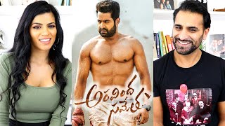 ARAVINDHA SAMETHA TRAILER REACTION  Jr NTR  Pooja Hegde  Trivikram  Thaman S [upl. by Edia]