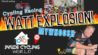 Live Cycling Huydariyat Smash Fest Can you hang mywhoosh cyclingworkout indoorcycling [upl. by Dibb749]