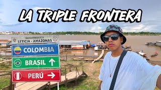 Viajé hasta la triple frontera de Perú Brasil y Colombia 🇨🇴🇧🇷🇵🇪 [upl. by Gneh]