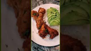 Easyfast and delicious BBQ sauce fried chicken wings [upl. by Asle]