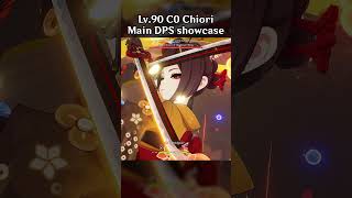 LV90 C0 CHIORI MAIN DPS SHOWCASE [upl. by Lorelei]