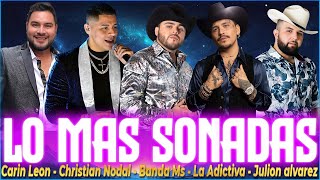 Lo Mejor Banda Romanticas  Carin Leon Christian Nodal Banda Ms Calibre 50 Banda El Limon Y Más [upl. by Gildea]