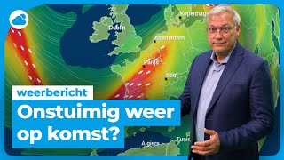 Extra lang weerbericht nieuwe week onstuimig en wisselvallig [upl. by Anikram]