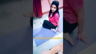 ardha matsyendrasana yoga aasan practice practice this yogasan  support me  trending video [upl. by Hillell]