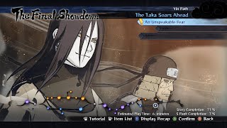 NARUTO SHIPPUDEN Ultimate Ninja STORM 4  Story  The Taka Soars Ahead [upl. by Nauqel]