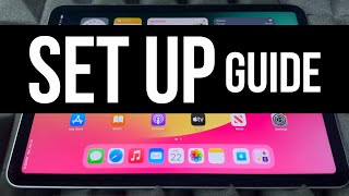 iPad Air 11” Set Up Guide  iPad 6th gen Set Up Manual  iPad Air M2 [upl. by Naujuj]