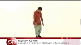 Tai Chi respiración de la garza  Myriam Cohen [upl. by Akiemaj]