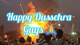 Dussehra Celebration at Bhadrakali Mandir  Amritsar 12 Oct 2024 [upl. by Otho521]