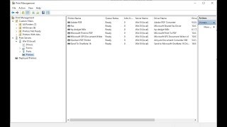 Windows Print Management Utility  Mange your print servers printers and drivers all from one place [upl. by Einamrej113]