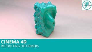 Cinema 4D Restricting Deformers [upl. by Boor]