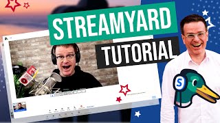 Complete StreamYard Tutorial 2022  How to Live Stream [upl. by Ahsel]