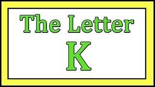 The Letter K Songs  ABC Songs  Toddler Baby Preschool  Learn the Alphabet [upl. by Atirys]