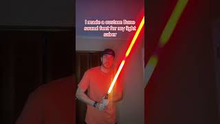 I Made a Custom Bane Sound Font for my lightsaber [upl. by Prebo]