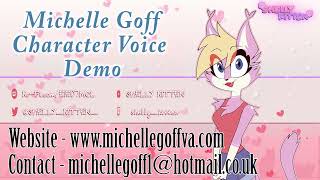 Michelle Goff Character Voice Demo [upl. by Bridgette763]