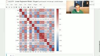 Creating a Linear Regression Model in Python [upl. by Yentruocal540]