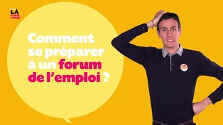 On est là pour vous  65  Comment se préparer à un forum de lemploi [upl. by Pheni]