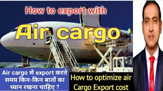 how to export by air cargo air export freight forwarding process [upl. by Ivens]