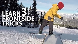 How to Front 360 Front Boardslide amp Front Shifty  Snowboarding Tricks [upl. by Oniram364]