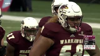 ULM vs Idaho 10 28 17 ULM Highlights [upl. by Lipman]