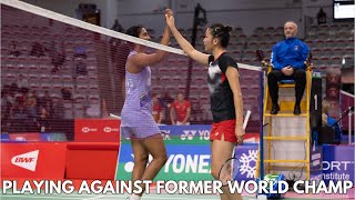 2023 CANADA OPEN PART 2 meeting fans playing against pv sindhu [upl. by Garrott]