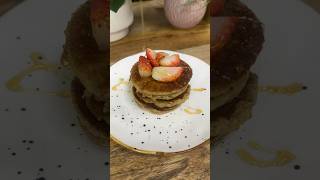 Eggless Banana Oat Pancake Ep20 Healthy Dessert Series healthydesserts pancakes eggless banana [upl. by Eikin]