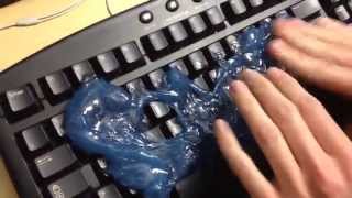 Mastic nettoyant pour clavier [upl. by Tahmosh]