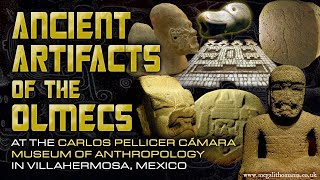 Ancient Artifacts of the Olmecs  Stone Mysteries of Mexico in Villahermosa Museum  Megalithomania [upl. by Francoise443]