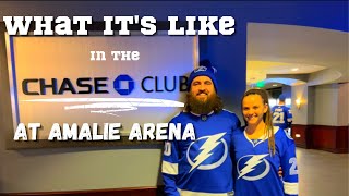 Chase Club at Amalie Arena [upl. by Bradly991]