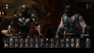 Mortal Kombat XL  How to Unlock Triborg Cyber SubZero  Hidden Brutality Found [upl. by Atikel]