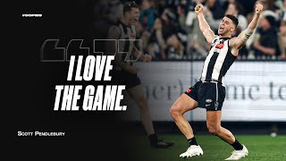 Scott Pendlebury speaks after his 400th AFL game 🐐 🗣️ [upl. by Tomaso]