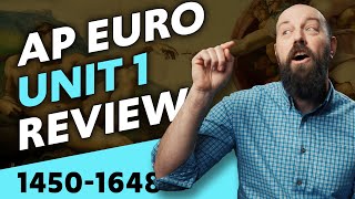 AP Euro Unit 1 REVIEW Everything You NEED to Know [upl. by Padget]