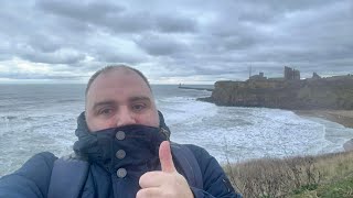 Whitley Bay to Tynemouth Coastal Walk  North East Englands Best Beach near Newcastle [upl. by Eiffe]