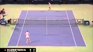 Dinara Safina vs Svetlana Kuznetsova 2008 Montreal Highlights [upl. by Malynda]