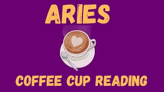 Aries THEY LOVES YOU BUT Coffee Cup Reading [upl. by Ahswat]