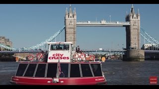 Thames River Cruise Dine Relax See New Views  City Cruises [upl. by Erialc]